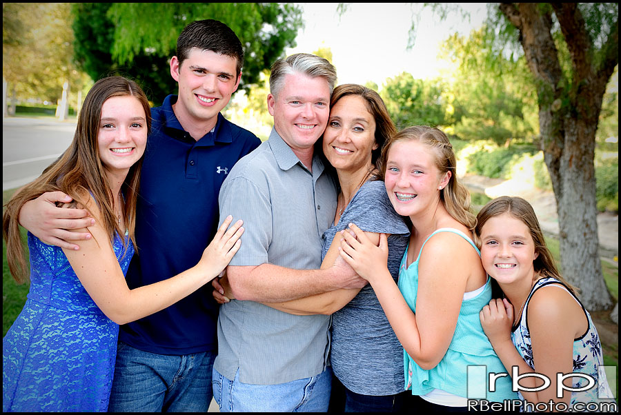 Riverside family portrait photography